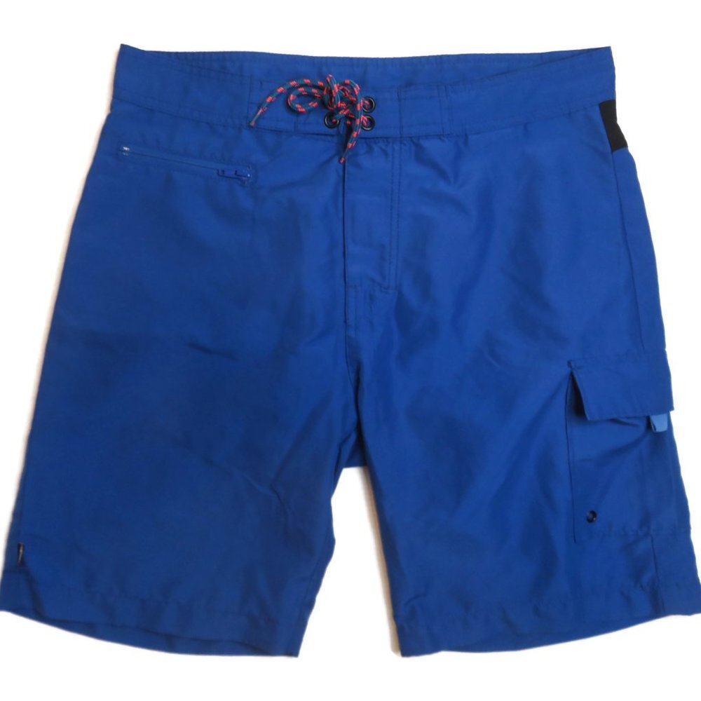 The Hundreds Board Shorts Mens 32 Blue Swimwear Swim Trunks Cargo‎
